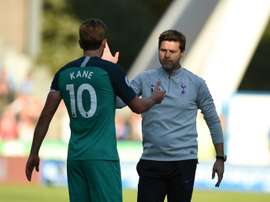 Kane, Alli et Son rendent hommage à Pochettino. AFP