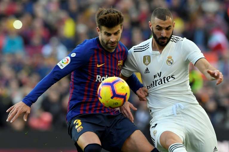 Real e BarÃ§a se enfrentam na Copa do Rei. AFP