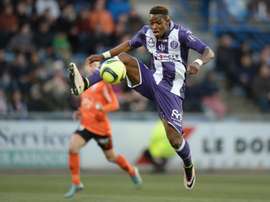 Moubandje finit son contrat à Toulouse cette saison. AFP