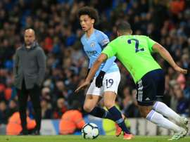 Sané ne sait pas ce qu'il veut et froisse City. AFP
