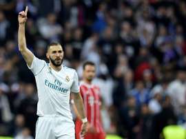 Benzema's absence was expected. AFP