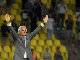 Vahid Halilhodzic après son dernier match en tant qu'entraîneur de Nantes. AFP