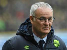 Ranieri could leave Nantes for a position in Italy. AFP