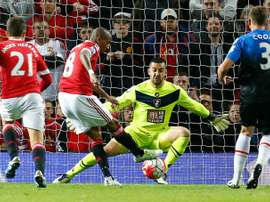 Adam Federici se queda fuera lo que queda de temporada por una lesión en la rodilla. EFE/Archivo