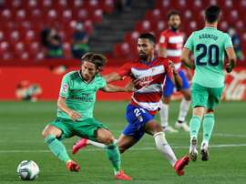 Espagne: le Real Madrid à un match du titre, le Barça en embuscade. AFP