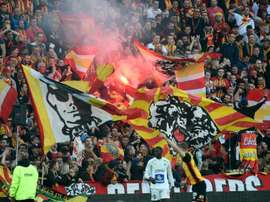 Lens reçoit le Gazélec Ajaccio. AFP