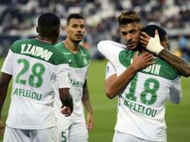 Les compos probables du match d'Europa League entre Saint-Etienne et Oleksandria. AFP