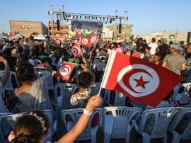 En Tunisie, c'est la fête. AFP