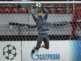 Lloris est de retour à l'entraînement. AFP