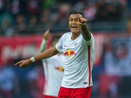 RB Leipzig striker Davie Selke. AFP