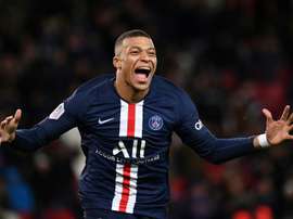 Stellar Mbappé: 30 goals for two consecutive seasons. AFP