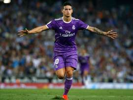 James Rodriguez's Real Madrid departure could be confirmed later this week. AFP