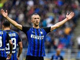 Perisic helped Inter to a 2-0 win. AFP