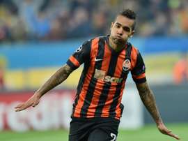 Alex Teixeira, último gran brasileño en dejar el equipo ucraniano. AFP