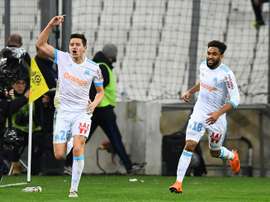 Marseille e Nantes empataram a 1-1. AFP