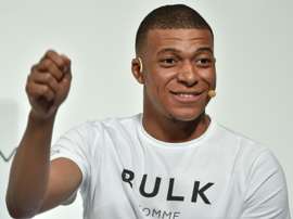 Mbappé quiere jugar los Juegos Olímpicos. AFP