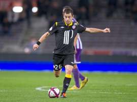 Joe Cole sous le maillot de Lille contre Toulouse au Stadium, le 18 novembre 2011