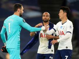 Angleterre: Lloris s'en prend à un coéquipier à la mi-temps de Tottenham-Everton