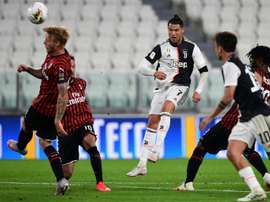 Cristiano Ronaldo's sister hit out at Sarri. AFP