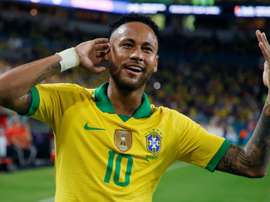 Neymar réussit son retour avec le Brésil. AFP