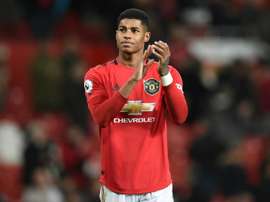 United moved level with Liverpool. AFP