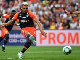 Delort prolonge son contrat à Montpellier. AFP