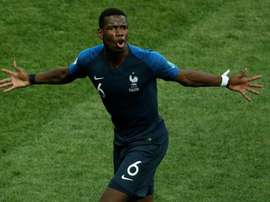 Paul Pogba a passé un cap selon Deschamps. AFP