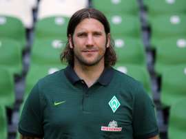 L'ancien international allemand Torsten Frings, alors entraîneur adjoint du Werder Brême. AFP