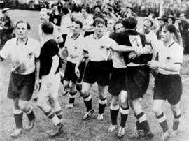 Puskas ha recibido un homenaje en Budapest. AFP