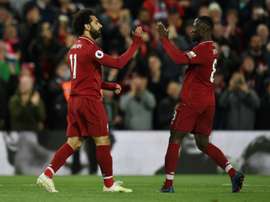 Mané aseguró que se ha reconciliado con Salah. AFP