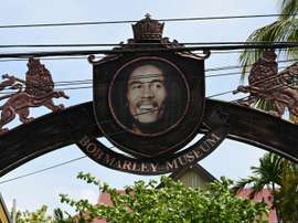 L'entrée du musée Bob Marley Museum à Kingston. AFP
