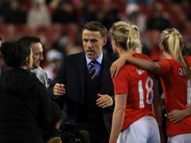 Le sélectionneur de l'équipe féminine de lAngleterre Phil Neville.