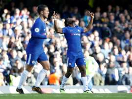 Batshuayi scored a brace to secure Chelsea's win. AFP
