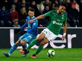 Claude Puel fait l'éloge de William Saliba. AFP