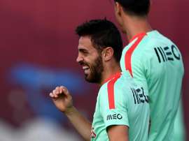 Bernardo Silva has made it all-clear: he is not injured. AFP