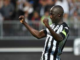 Cheikh Ndoye captained Angers before his move to England. AFP