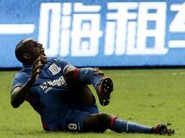 Demba Ba s'était fait insulter en plein match. AFP