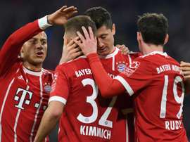 O Bayern venceu o Colónia por 1-3. AFP