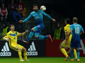 Arsenal volta a vencer na Europa League. AFP