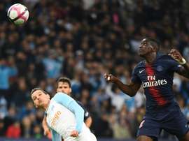Le défenseur du Paris SG, Stanley Nsoki. AFP