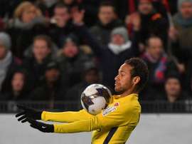 Neymar esteve perto de jogar no Lokomotiv de Moscou. AFP