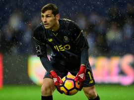 Casillas joined the Porto squad. AFP