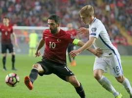 Turan se despediu da Seleção Turca depois de incidente. AFP