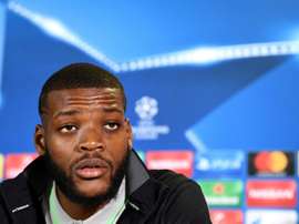 French midfielder Oliver Ntcham moved to Glasgow this summer from Manchester City. AFP