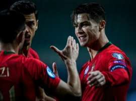 Cristiano irá atrás dos 100 gols com Portugal. AFP