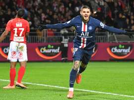 Icardi could return to Inter in the summer. AFP