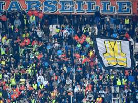 Des supporters de l'Olympique de Marseille. AFP