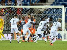 Montpellier perd contre Dijon. AFP