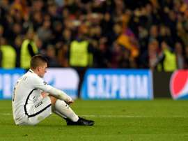 A permanência de Verratti no PSG continua uma incógnita. AFP