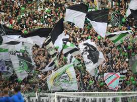 Les fans de M'Gladbach veulent envoyer leurs avatars. AFP